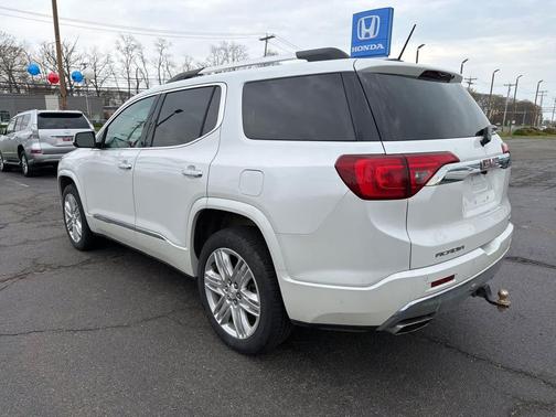 White Frost Tricoat 2017 GMC Acadia Denali