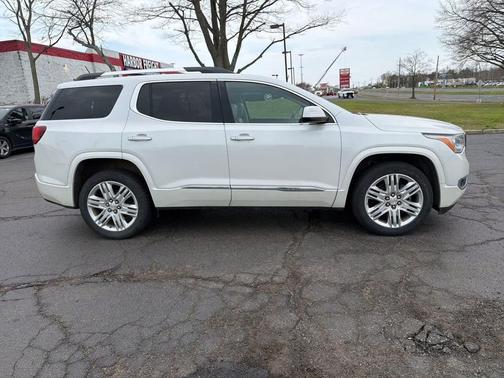 White Frost Tricoat 2017 GMC Acadia Denali