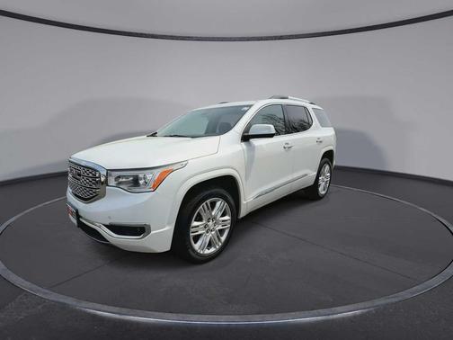 White Frost Tricoat 2017 GMC Acadia Denali