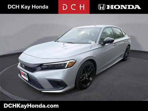 Lunar Silver Metallic 2024 Honda Civic Sport