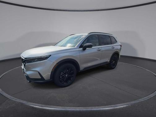 Solar Silver Metallic 2026 Honda CR-V Hybrid Sport-L AWD