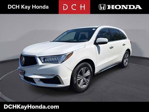 White Diamond Pearl 2019 Acura MDX 3.5L