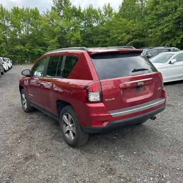 Deep Cherry Red Crystal Pearlcoat 2016 Jeep Compass High Altitude