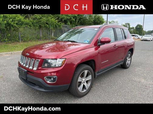 Deep Cherry Red Crystal Pearlcoat 2016 Jeep Compass High Altitude