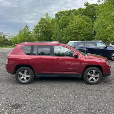 Deep Cherry Red Crystal Pearlcoat 2016 Jeep Compass High Altitude