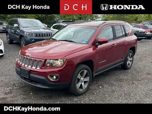 Deep Cherry Red Crystal Pearlcoat 2016 Jeep Compass High Altitude