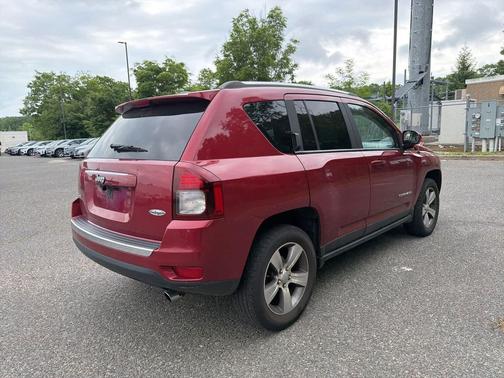 Deep Cherry Red Crystal Pearlcoat 2016 Jeep Compass High Altitude