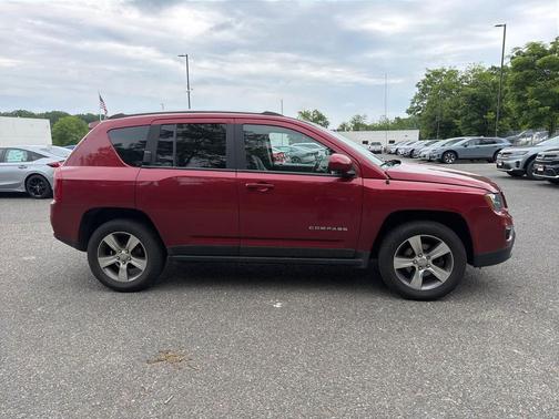 Deep Cherry Red Crystal Pearlcoat 2016 Jeep Compass High Altitude