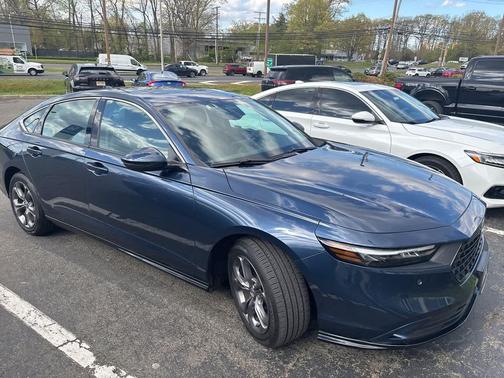 Canyon River Blue Metallic 2023 Honda Accord Hybrid EX-L