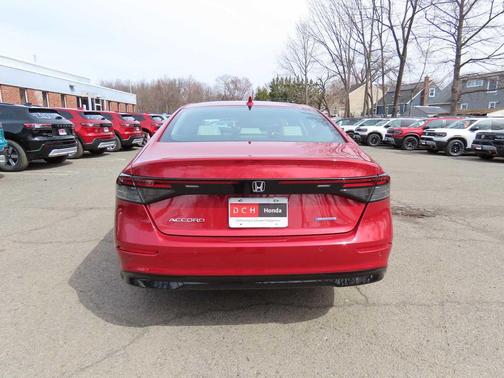Radiant Red Metallic 2026 Honda Accord Hybrid EX-L