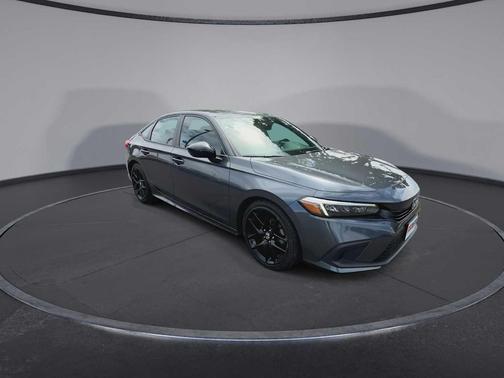 Meteorite Gray Metallic 2023 Honda Civic Sport