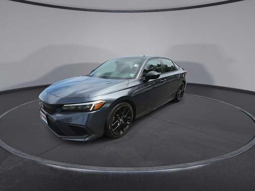 Meteorite Gray Metallic 2023 Honda Civic Sport