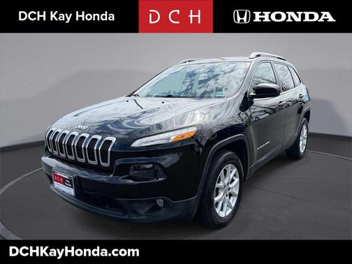 Diamond Black Crystal Pearlcoat 2018 Jeep Cherokee Latitude Plus