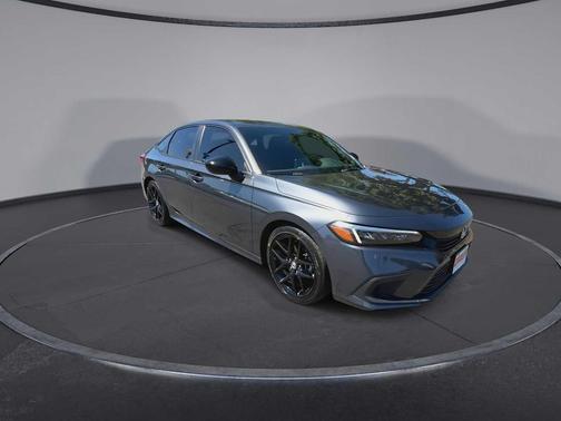 Meteorite Gray Metallic 2023 Honda Civic Sport