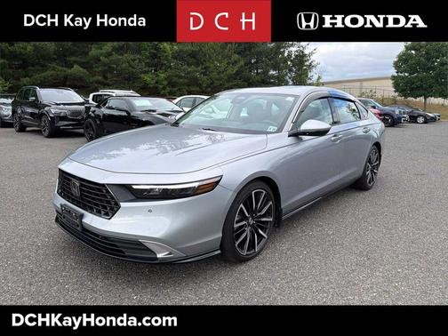Lunar Silver Metallic 2023 Honda Accord Hybrid Touring