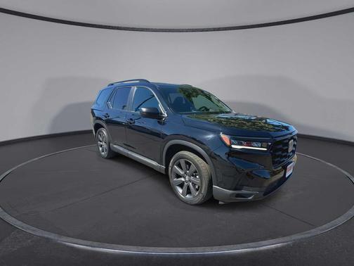 Crystal Black Pearl 2023 Honda Pilot AWD Sport