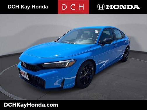 Boost Blue Pearl 2026 Honda Civic Sport
