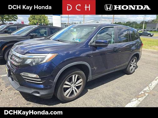 Blue 2018 Honda Pilot EX-L