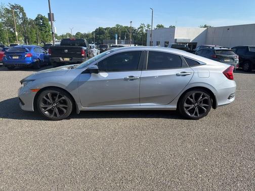 Lunar Silver Metallic 2019 Honda Civic Sport