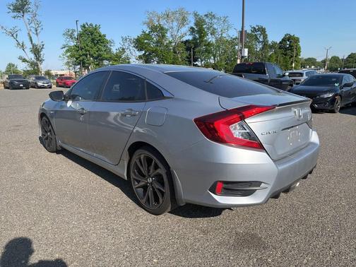 Lunar Silver Metallic 2019 Honda Civic Sport