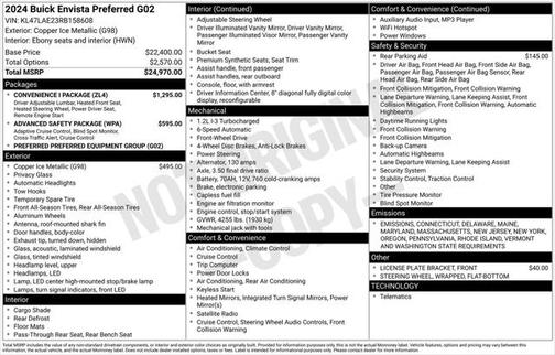 2024 Buick Envista Preferred FWD