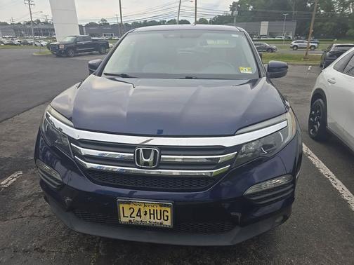 Blue 2017 Honda Pilot EX-L