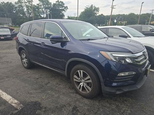 Blue 2017 Honda Pilot EX-L
