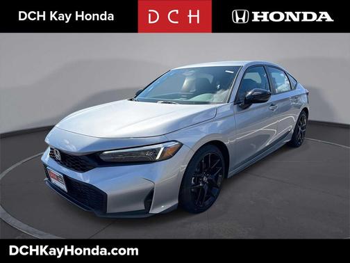 Solar Silver Metallic 2026 Honda Civic Sport