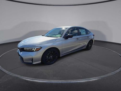 Solar Silver Metallic 2026 Honda Civic Sport