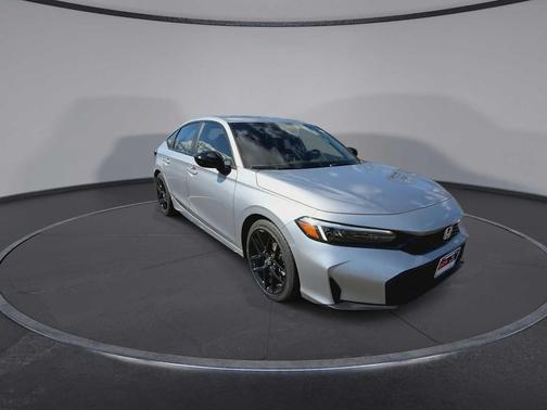 Solar Silver Metallic 2026 Honda Civic Sport