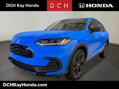 Boost Blue Pearl 2026 Honda HR-V AWD Sport