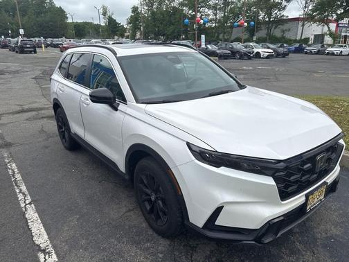 Platinum White Pearl 2024 Honda CR-V Hybrid Sport AWD