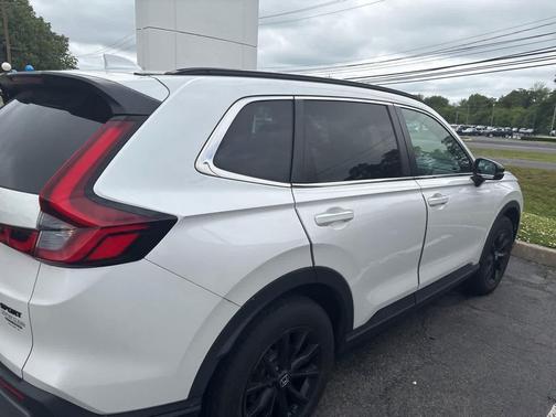 Platinum White Pearl 2024 Honda CR-V Hybrid Sport AWD