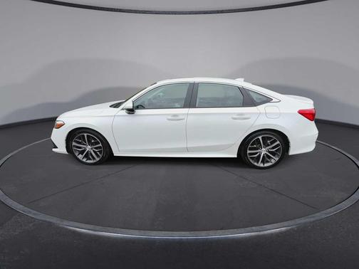 Platinum White Pearl 2022 Honda Civic Touring