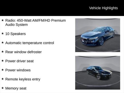 2022 Honda Accord EX-L 1.5T