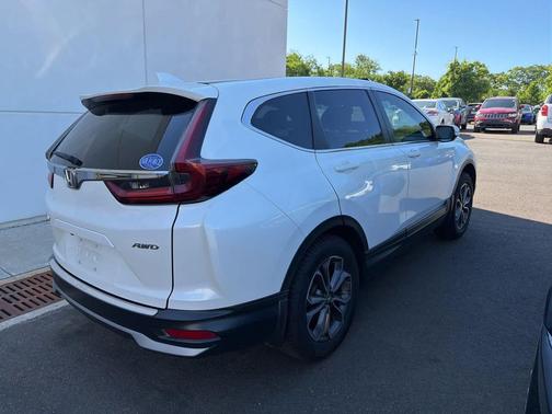 Platinum White Pearl 2022 Honda CR-V AWD EX-L