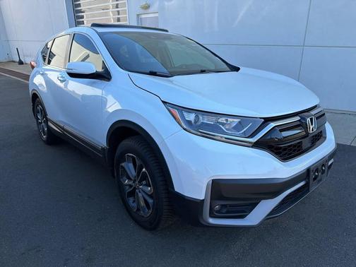 Platinum White Pearl 2022 Honda CR-V AWD EX-L