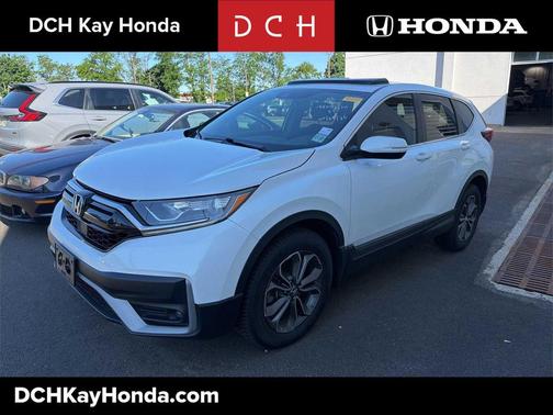Platinum White Pearl 2022 Honda CR-V AWD EX-L