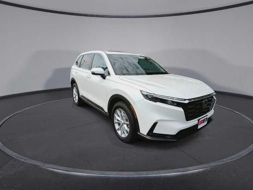Platinum White Pearl 2025 Honda CR-V EX AWD
