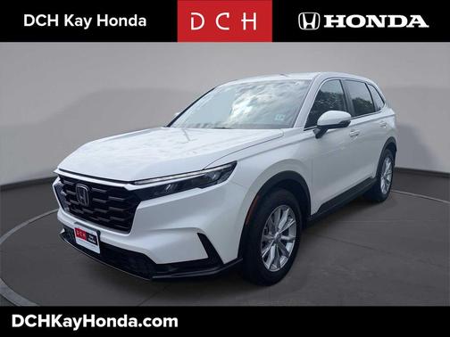 Platinum White Pearl 2025 Honda CR-V EX AWD