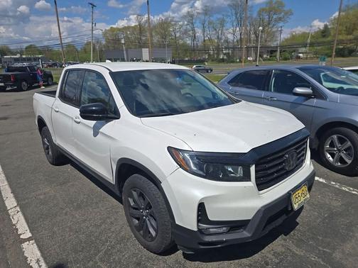 Platinum White Pearl 2023 Honda Ridgeline Sport