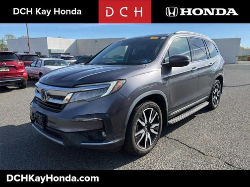 Modern Steel Metallic 2019 Honda Pilot Elite