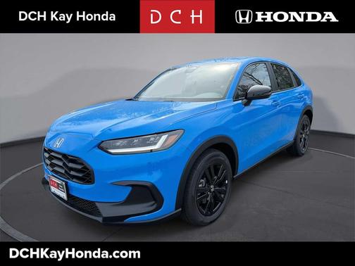 Boost Blue Pearl 2026 Honda HR-V AWD Sport