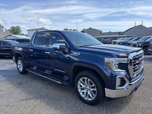 Pacific Blue Metallic 2022 GMC Sierra 1500 Limited SLT