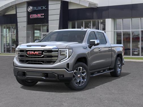 Gray 2026 GMC Sierra 1500 SLT