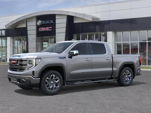 Gray 2026 GMC Sierra 1500 SLT
