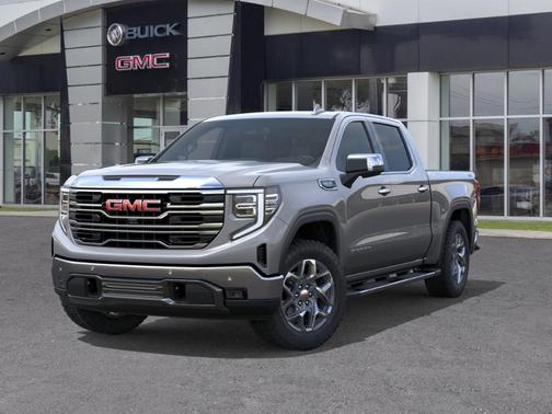 Gray 2026 GMC Sierra 1500 SLT