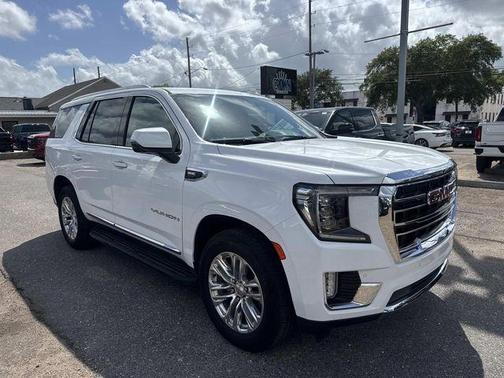 Summit White 2021 GMC Yukon SLT