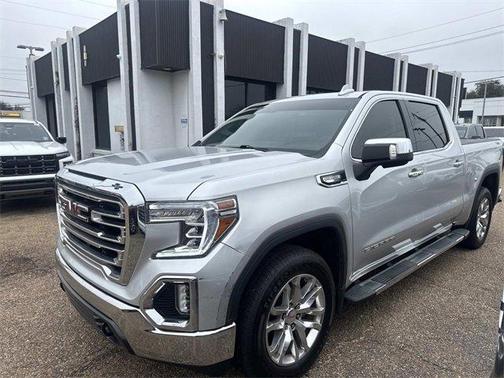 Quicksilver Metallic 2021 GMC Sierra 1500 SLT Truck