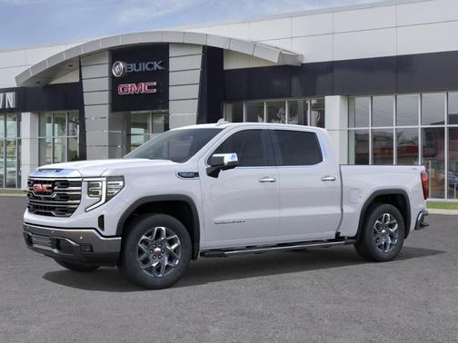 White 2026 GMC Sierra 1500 SLT